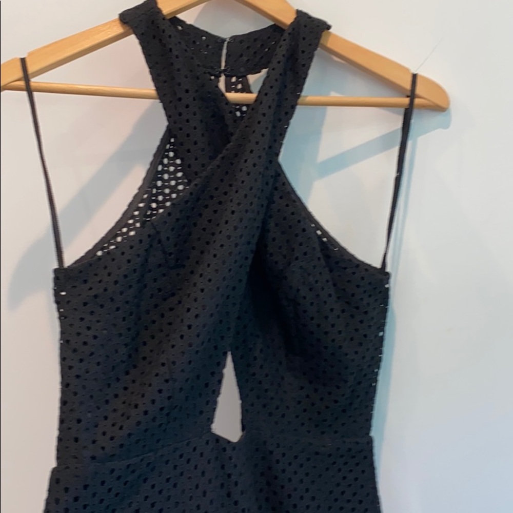 NEW Line & Dot Halter Dress - Picture 3 of 7